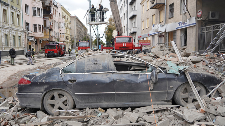 Ανατινάχθηκε το αυτοκίνητο του Ρώσου στρατιωτικού διοικητή στην υπό κατοχή ουκρανική πόλη Μπερντιάνσκ