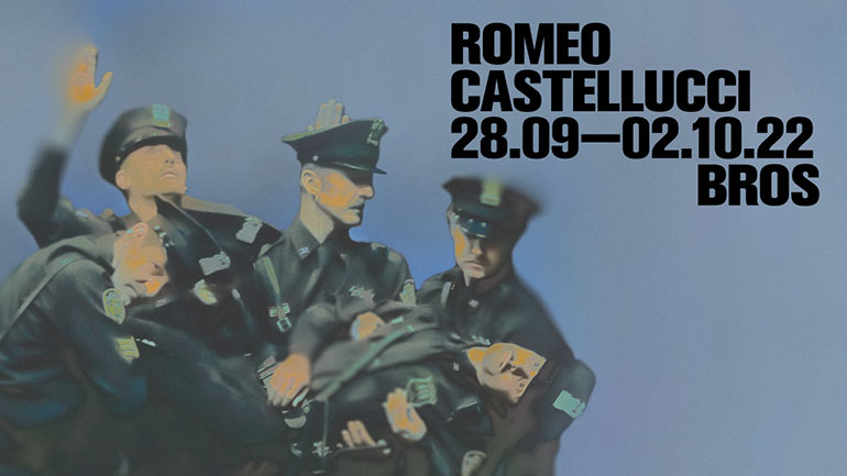 «Bros» – O Ρομέο Καστελούτσι στήνει στη Στέγη μια παράδοξη τελετουργία για τον νόμο και την τάξη