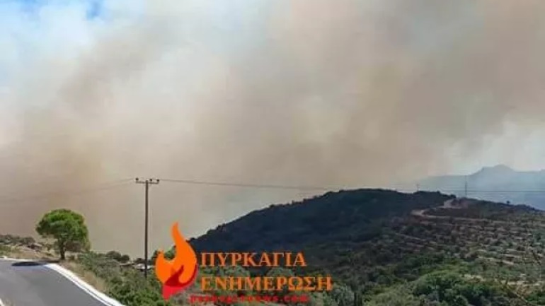 Κύθηρα: Καλύτερη η κατάσταση στο μέτωπο της πυρκαγιάς – Ρίψεις νερού για το ενδεχόμενο αναζωπυρώσεων