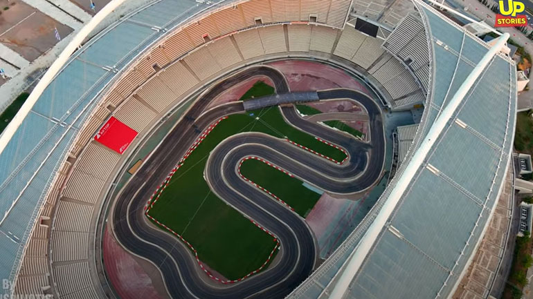 ΟΑΚΑ: Η ομορφότερη διαδρομή του WRC από ψηλά