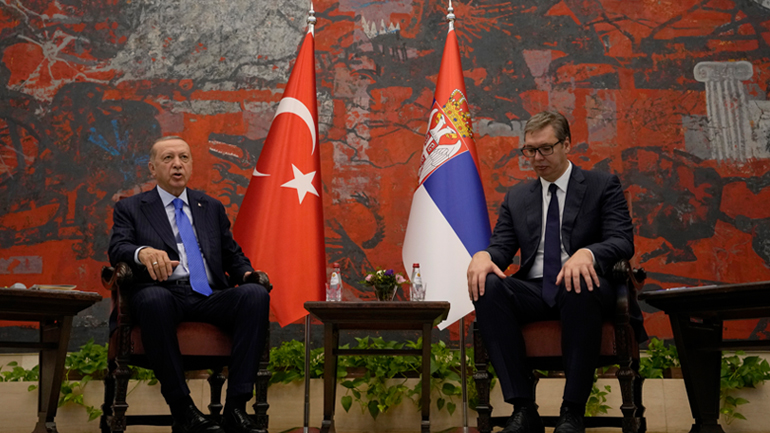 Βοσνία, Κόσοβο, Ουκρανία στο επίκεντρο των συνομιλιών Βούτσιτς – Ερντογάν