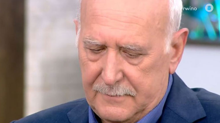 Γιώργος Παπαδάκης: Συγκινήθηκε στον αέρα της εκπομπής «Πρωινό» μιλώντας για τη σύζυγό του