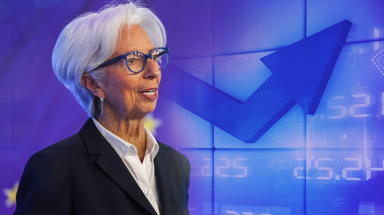 Μεγάλη αύξηση των επιτοκίων από την ΕΚΤ