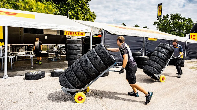 Η Pirelli έφερε 2.320 ελαστικά  στην Ελλάδα για το ΕΚΟ Ράλλυ Ακρόπολις