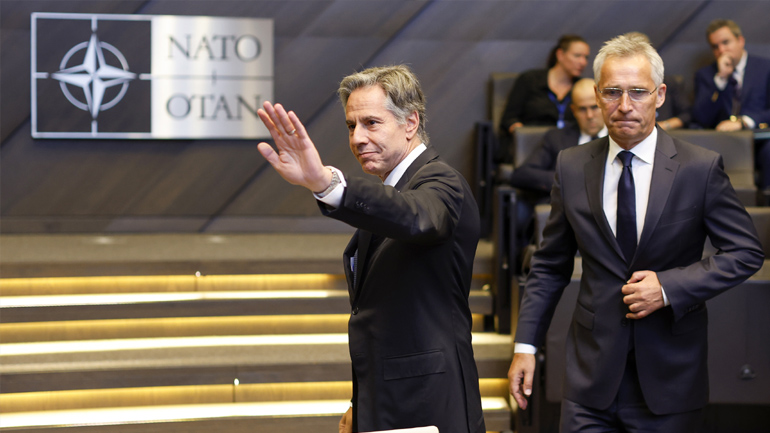 Ο Αντονι Μπλίνκεν στις Βρυξέλλες για την ενίσχυση του ΝΑΤΟ