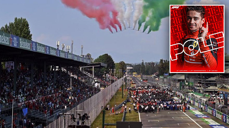 Monza: Το πρώτο «δώρο» στο σπίτι της Ferrari το έδωσε ο Charles Leclerc με την Pole Position