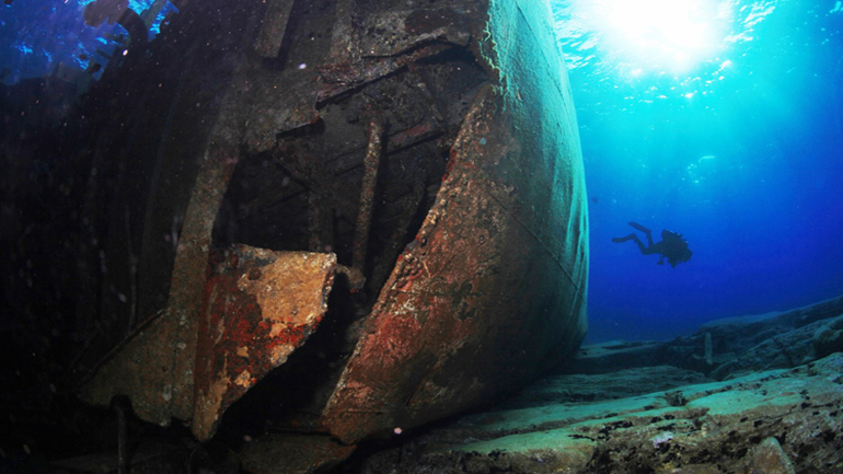 Στο φως «υποθαλάσσιο μουσείο» έξι ναυαγίων στην περιοχή της Καρπάθου
