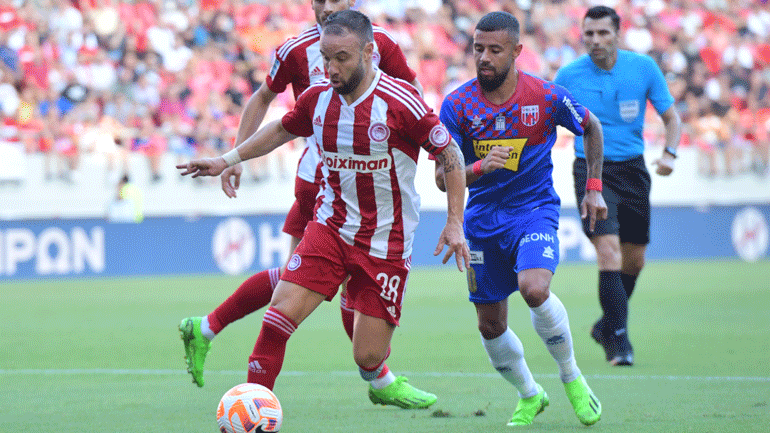 «Κόλλησε» ο Ολυμπιακός, 1-1 με τον Βόλο