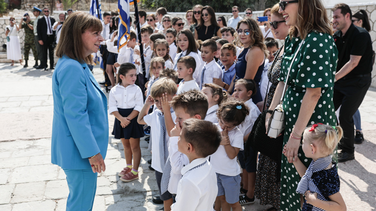 Κ. Σακελλαροπούλου: Η Ελλάδα θα προασπίσει αποτελεσματικά την εθνική ακεραιότητα και τα κυριαρχικά δικαιώματα της