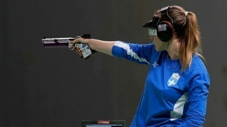 Σκοποβολή: Εκτός βάθρου η Άννα Κορακάκη στο αεροβόλο πιστόλι 25μ.