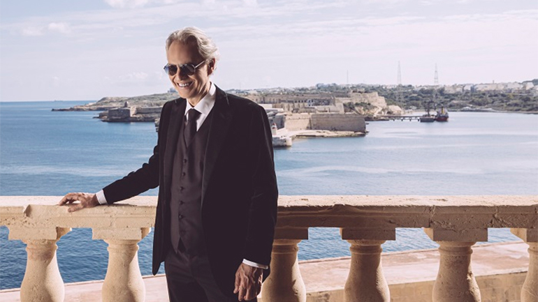 Ο Andrea Bocelli στην Αθήνα