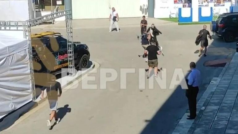 Ξύλο στη ΔΕΘ μεταξύ οπαδών ΠΑΟΚ και Άρη