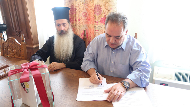 Σύμφωνα συνεργασίας του Δικηγορικού και του Ιατρικού Συλλόγων Λαμίας με την Ιερά Μητρόπολη Φθιώτιδος και την «Αποστολή»