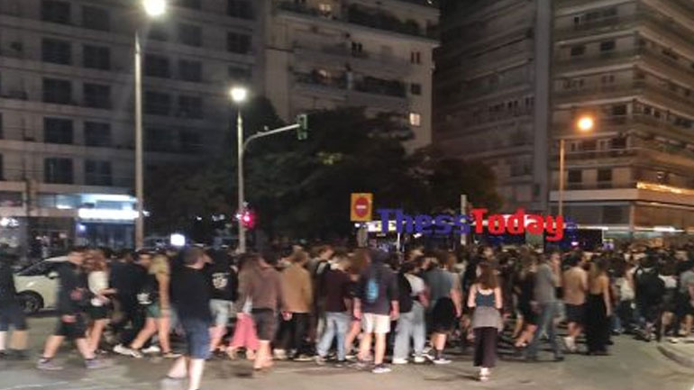 Θεσσαλονίκη: Πορεία κατά της πανεπιστημιακής αστυνομίας