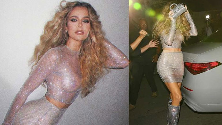 Khloe Kardashian: Με δημιουργία της Celia Kritharioti στο πάρτι της Beyonce