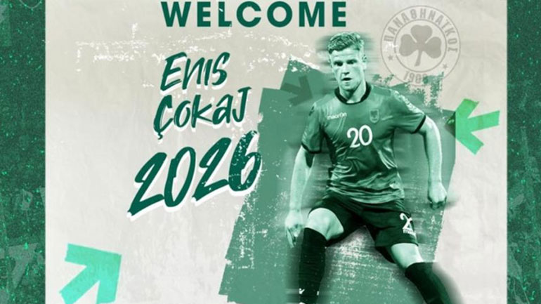 Παναθηναϊκός: Στα «πράσινα» κι επίσημα ο Τσοκάι με συμβόλαιο έως το 2026