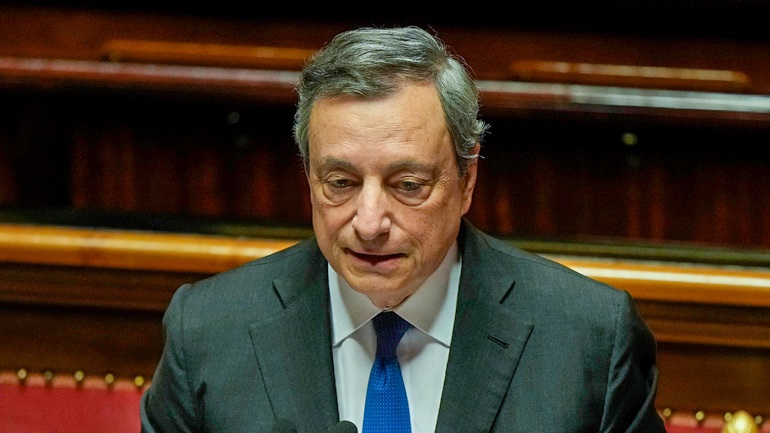 Ντράγκι: 5 εκατ. ευρώ για την στήριξη των πληγέντων από την κακοκαιρία στη κεντρική Ιταλία