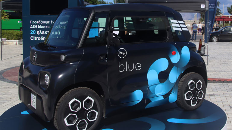 Δώρα στους λάτρεις της ηλεκτροκίνησης από την ΔΕΗ blue στο Ηράκλειο Κρήτης