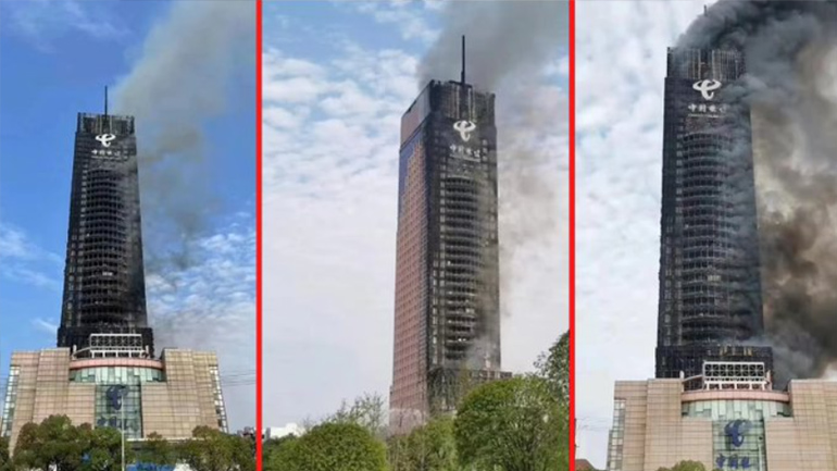 Κίνα: Κατασβέστηκε η μεγάλη πυρκαγιά σε ουρανοξύστη