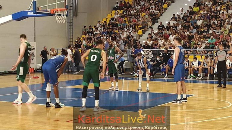 Μπάσκετ: Φιλική ήττα με 89-83 για τον Παναθηναϊκό από τη νεοφώτιστη Καρδίτσα