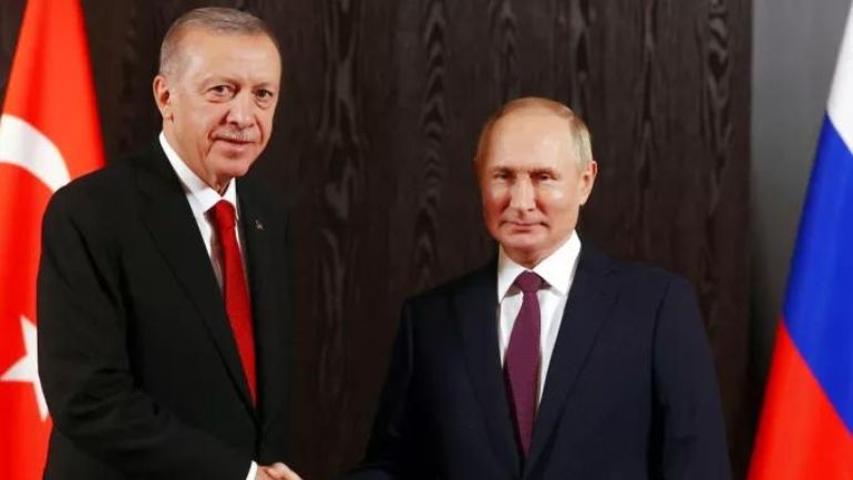 Αγκαζέ Πούτιν και Ερντογάν στη σύνοδο της Σαγκάης