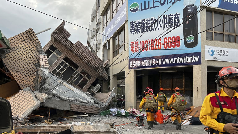 Νέος ισχυρός σεισμός 5,7 Ρίχτερ στην Ταϊβάν