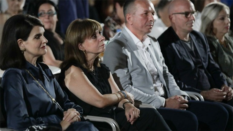 Η Κατερίνα Σακελλαροπούλου στην εκδήλωση «Το Φεστιβάλ Δράμας ταξιδεύει στην Ταινιοθήκη της Ελλάδος»