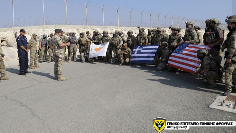 Ολοκληρώθηκε η τριμερής συνεκπαίδευση Ελλάδας – Κύπρου – ΗΠΑ στο Μαρί Ολοκληρώθηκε η τριμερής συνεκπαίδευση Ελλάδας – Κύπρου – ΗΠΑ στο Μαρί