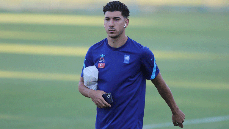 Στην προπόνηση της Εθνικής και ο Λημνιός