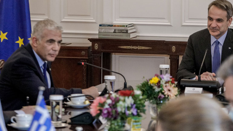 Συνάντηση Μητσοτάκη με τον πρωθυπουργό του Ισραήλ στη Νέα Υόρκη