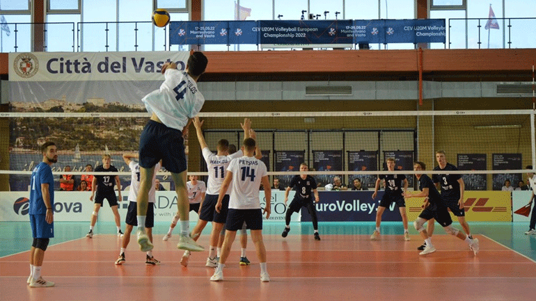 Βόλεϊ: Τρίτη ήττα της Εθνικής Εφήβων, 3-1 η Φινλανδία