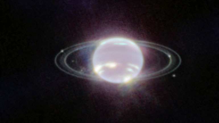 Το διαστημικό τηλεσκόπιο James Webb φωτογράφησε τον Ποσειδώνα και τους δακτυλίους του