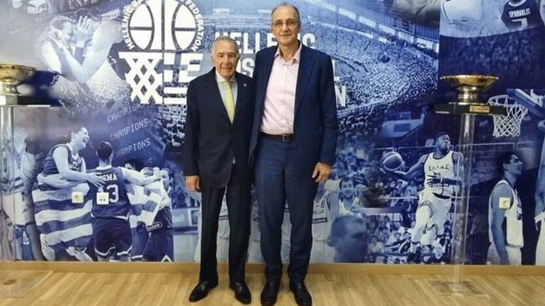 Μπάσκετ: Συναντήθηκαν Λιόλιος και Μιζράχι στα γραφεία της ΕΟΚ