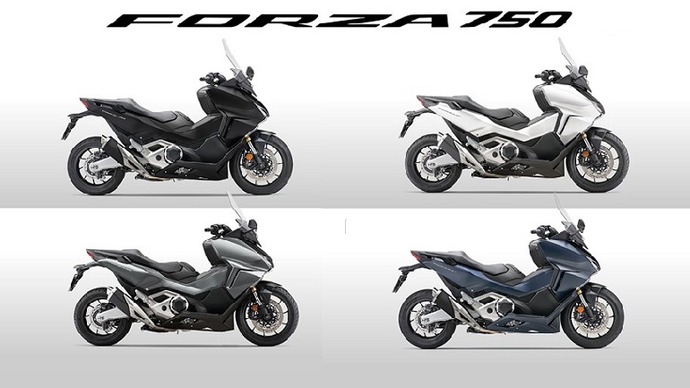 Ανανεωμένο Honda Forza 750 MY2023