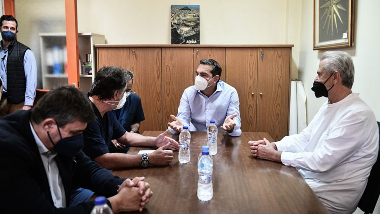 Τσίπρας: Άμεση επίταξη αναισθησιολόγων και από τα ιδιωτικά νοσοκομεία για το «Παίδων»