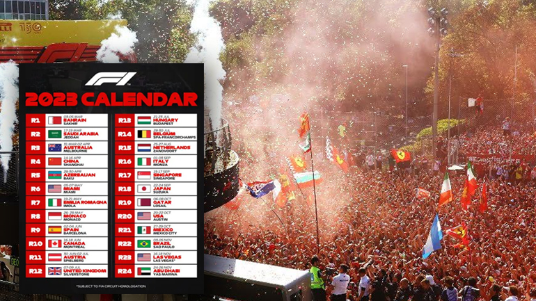 To 2023 η Formula 1 ανακοίνωσε 24 Grand Prix-Αριθμός ρεκόρ σε αγώνες αλλά και εσόδων