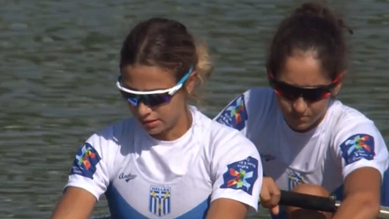 Παγκόσμιο Κωπηλασίας: Έκτες οι Μιλένα Κοντού και Ευαγγελία Αναστασιάδου στο διπλό σκιφ ελαφρών βαρών