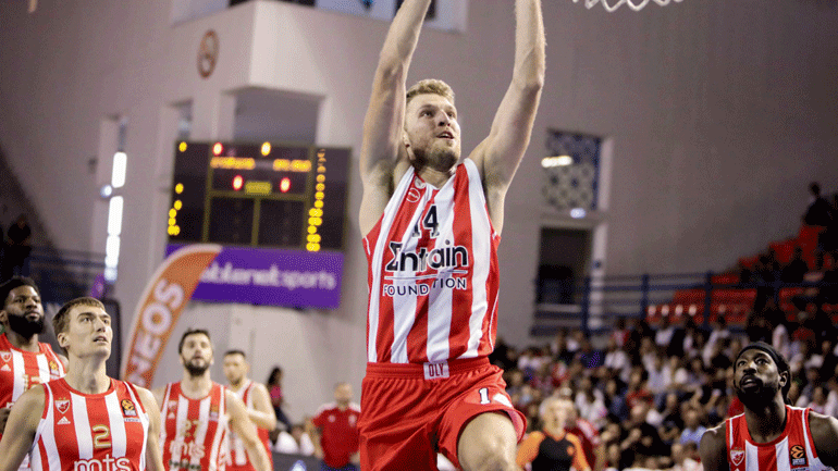 Κυρίαρχος ο Ολυμπιακός στο τουρνουά «Νεόφυτος Χανδριώτης», 94-55 τον Ερυθρό Αστέρα