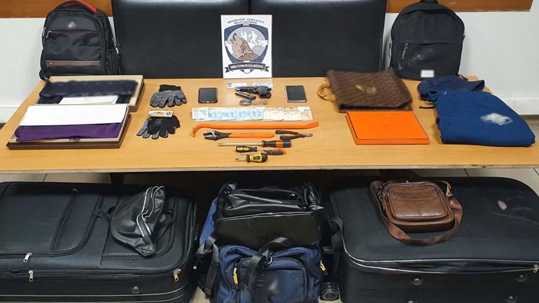 Θεσσαλονίκη: Εξαρθρώθηκε συμμορία που εμπλέκεται σε ληστείες και κλοπές από οικίες