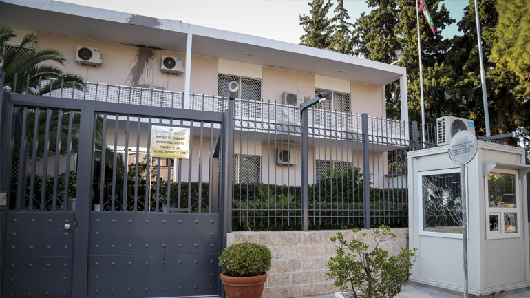 Επίθεση με μολότοφ στην πρεσβεία του Ιράν στο Ψυχικό