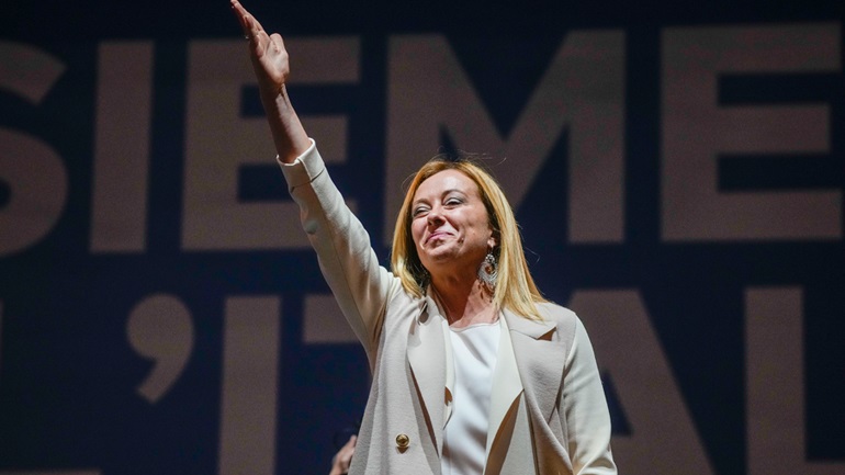 Τζόρτζια Μελόνι: Η Ιταλία μας διάλεξε και εμείς δεν θα την εξαπατήσουμε Τζόρτζια Μελόνι: Η Ιταλία μας διάλεξε και εμείς δεν θα την εξαπατήσουμε