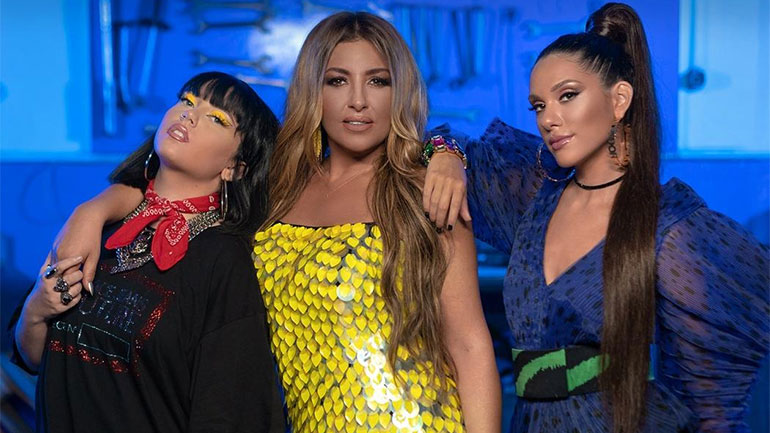 Έλενα Παπαρίζου, Marseaux & Joanne: Tο εντυπωσιακό βίντεο κλιπ για το remake του «Κάτσε Καλά»