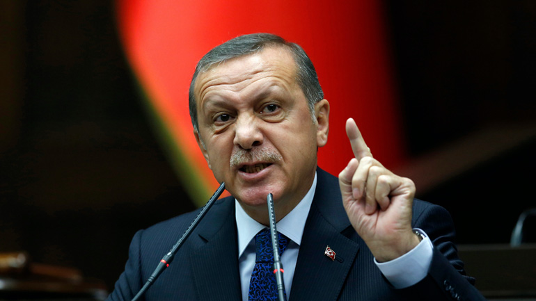 Ακραία απειλητικός ο Ερντογάν
