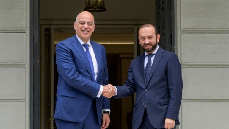 Στο Ερεβάν ο Ν. Δένδιας – Συνάντηση με τον ΥΠΕΞ της Αρμενίας