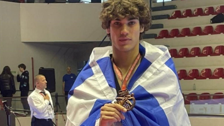 Ταεκβοντό: «Χάλκινος» ο Γιώργος Πανταζής στο Ευρωπαϊκό πρωτάθλημα U21