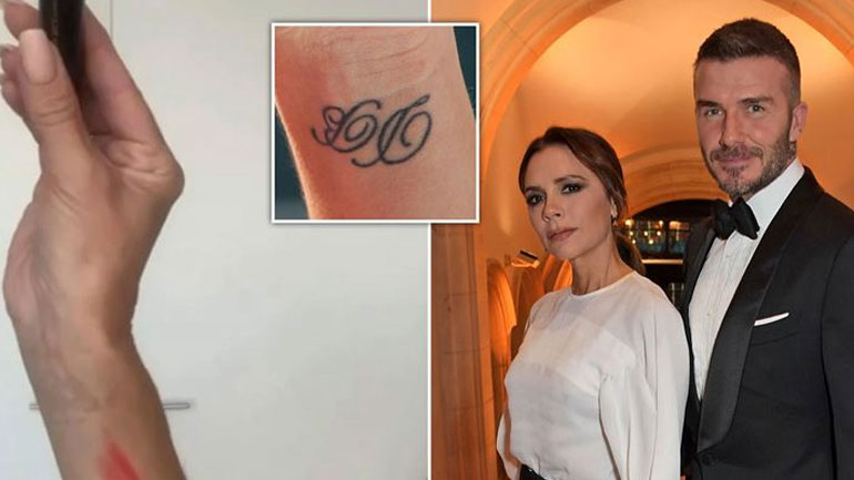 Victoria & David Beckham: Κρίση στον γάμο τους – Η Victoria έσβησε τατουάζ με τα αρχικά του συζύγου της