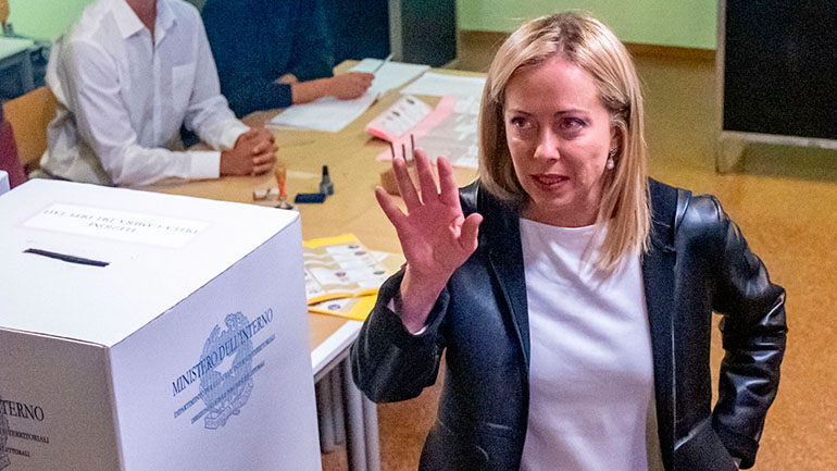 Η Τζόρτζια Μελόνι προειδοποιεί τον Τύπο να μην δημοσιεύσει φωτογραφίες της κόρης της