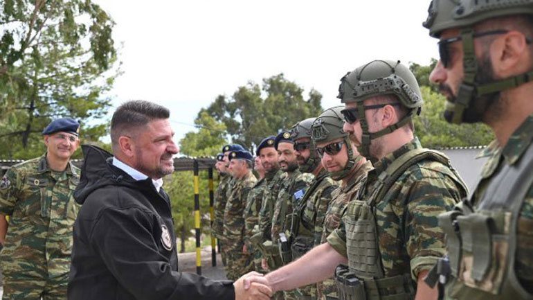Μονάδες και φυλάκια σε Χάλκη, Αστυπάλαια και Κάσο επισκέφθηκε ο Ν. Χαρδαλιάς