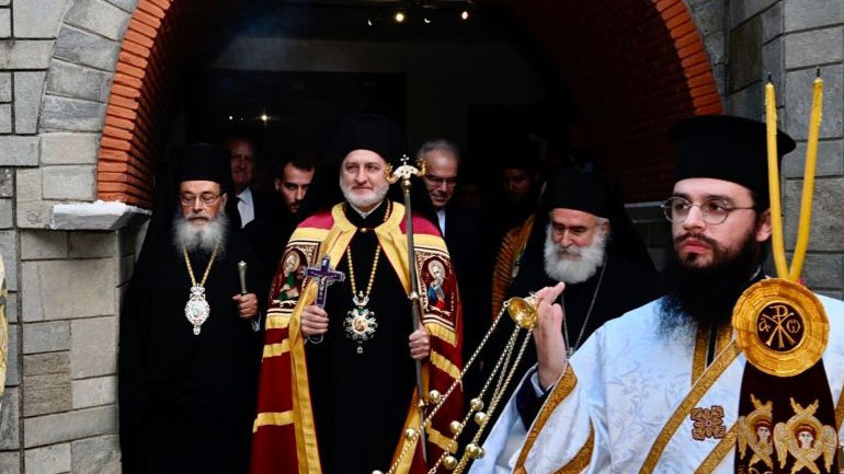Αρχιεπίσκοπος Ελπιδόφορος: «Είναι ένα θαύμα η επιστροφή του κλεμμένου κειμηλίου στη Μονή Εικοσιφοίνισσας»