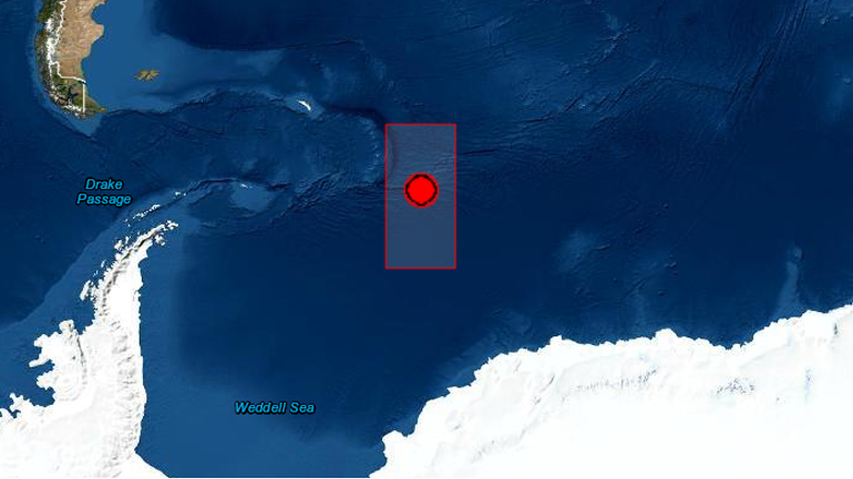 Ισχυρός σεισμός 6,8 Ρίχτερ στις Νήσους Νότια Γεωργία και Νότιες Σάντουιτς